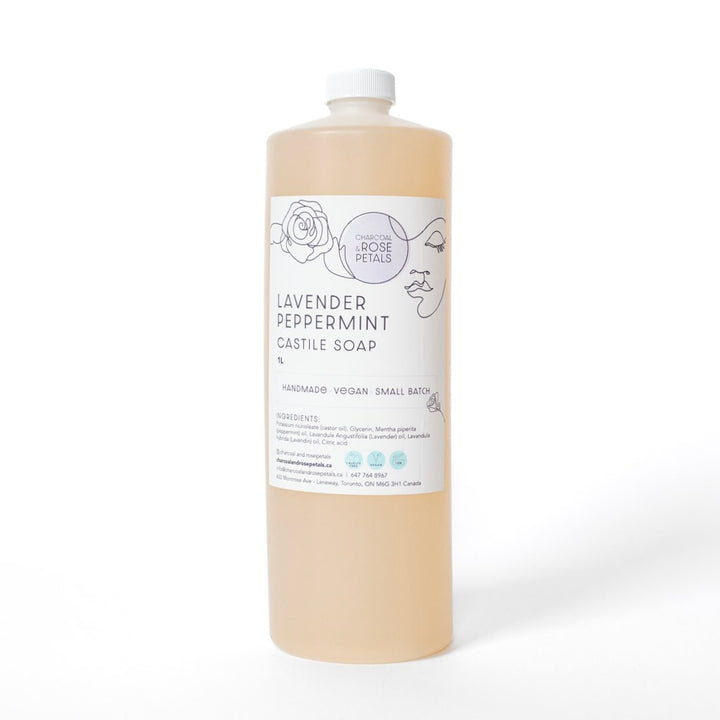 Lavender Peppermint Liquid Castile Soap