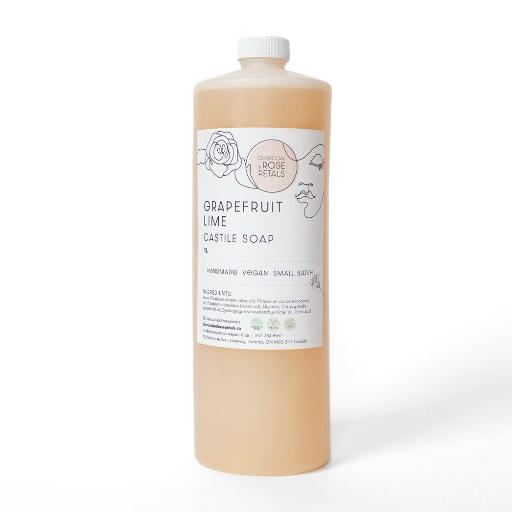 Grapefruit Lime Liquid Castile Soap