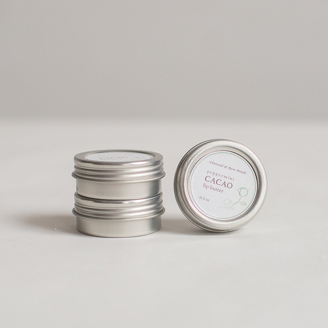 peppermint cocoa lip butter