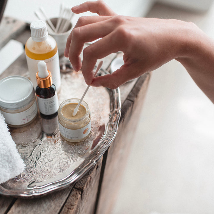 turmeric spot treatment q-tip