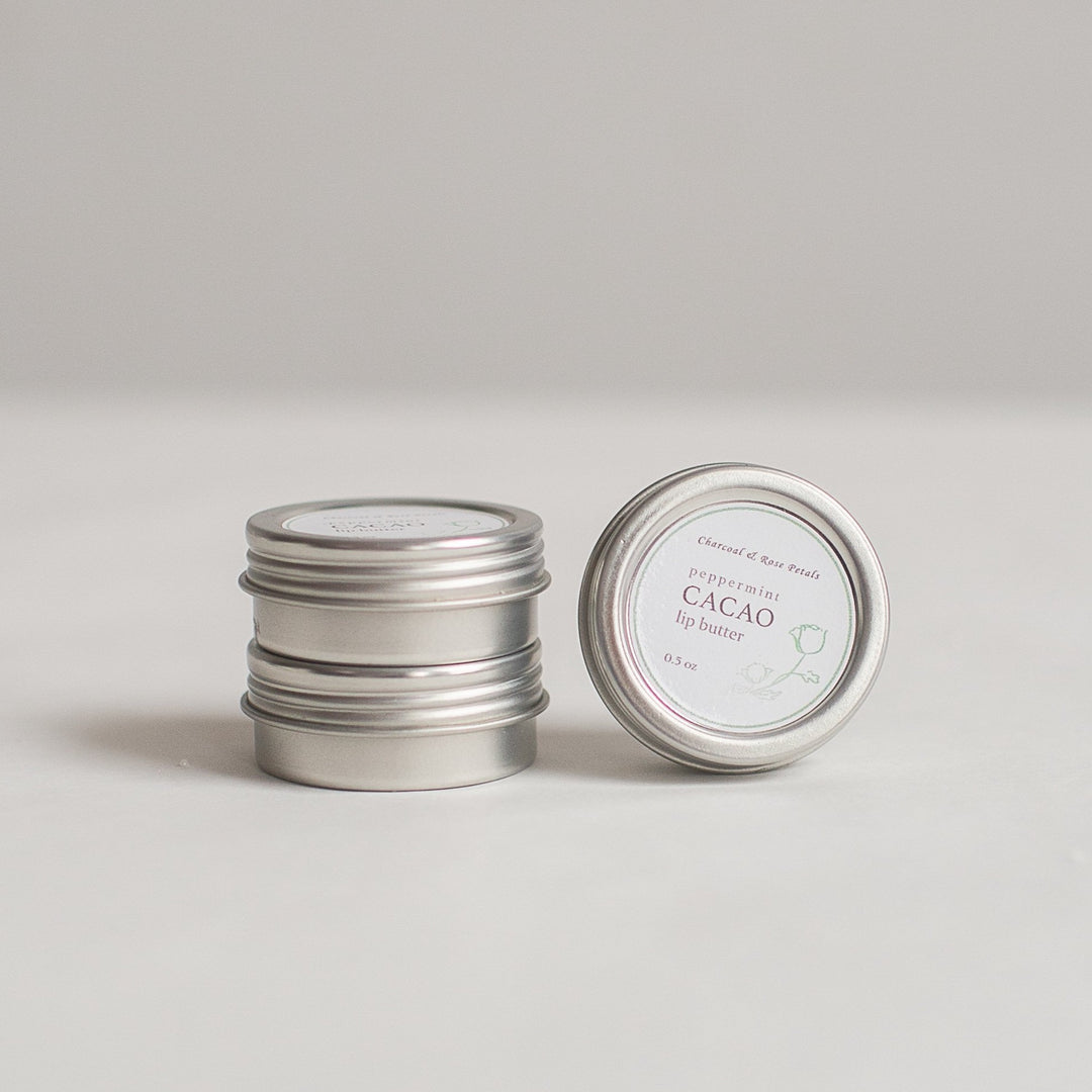 peppermint cocoa lip butter