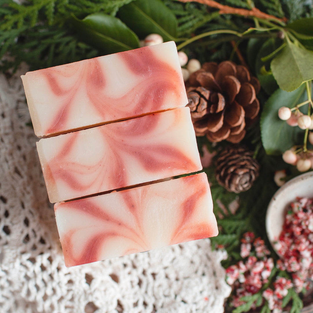 HOLIDAY SOAP - Candy Cane Bar