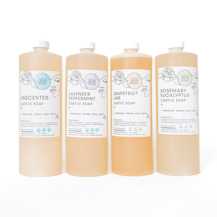 Unscented Liquid Castile Soap