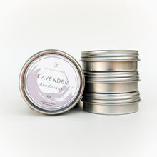 Load image into Gallery viewer, women&#39;s 1oz lavender deodorant aluminum free all natural