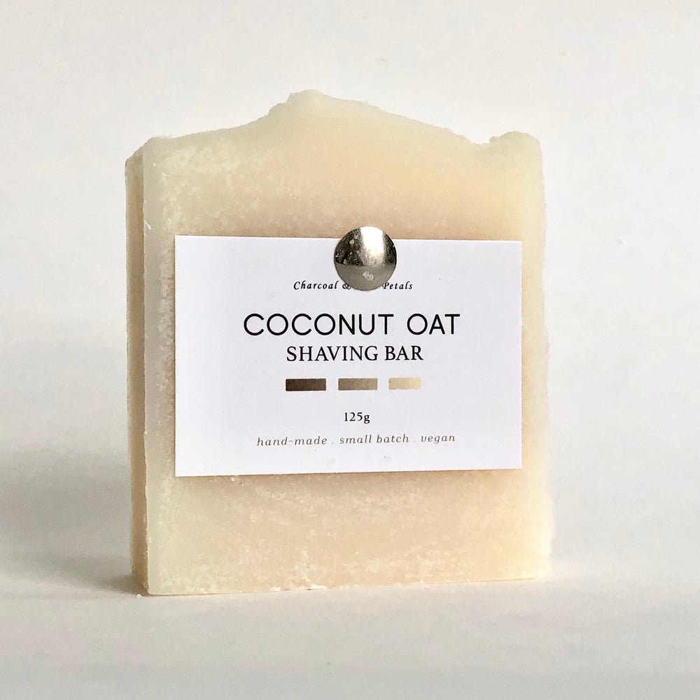 Coconut Oat Shaving Bar vegan soap