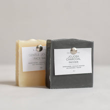Load image into Gallery viewer, Face bar collection grey jojoba charcoal and light gentle jojoba